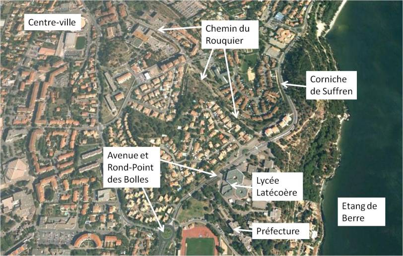 vue arienne annotée