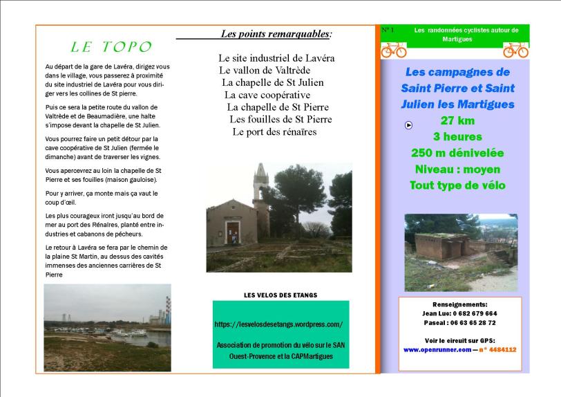 CIRCUIT 1 ST PIERRE ST JULIEN