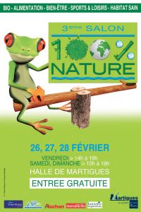 affiche salon 100%nature 2016
