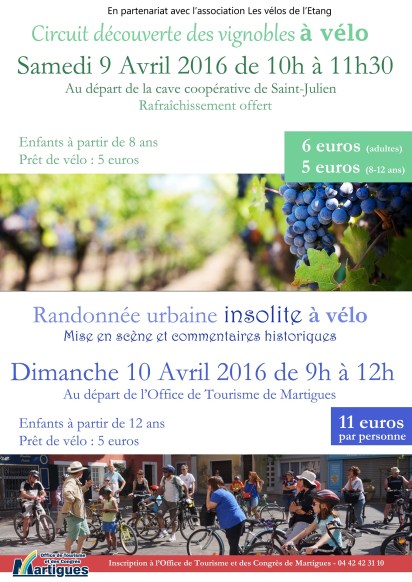 Randonnée vélo DE PAQUES