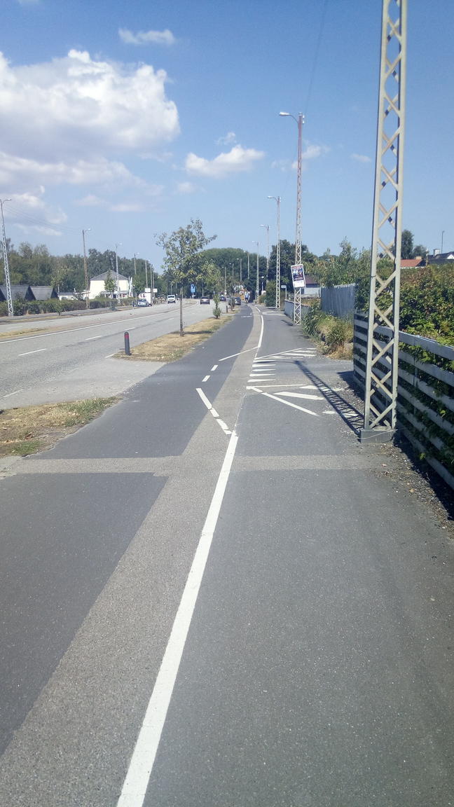 piste cyclable petit decrochement