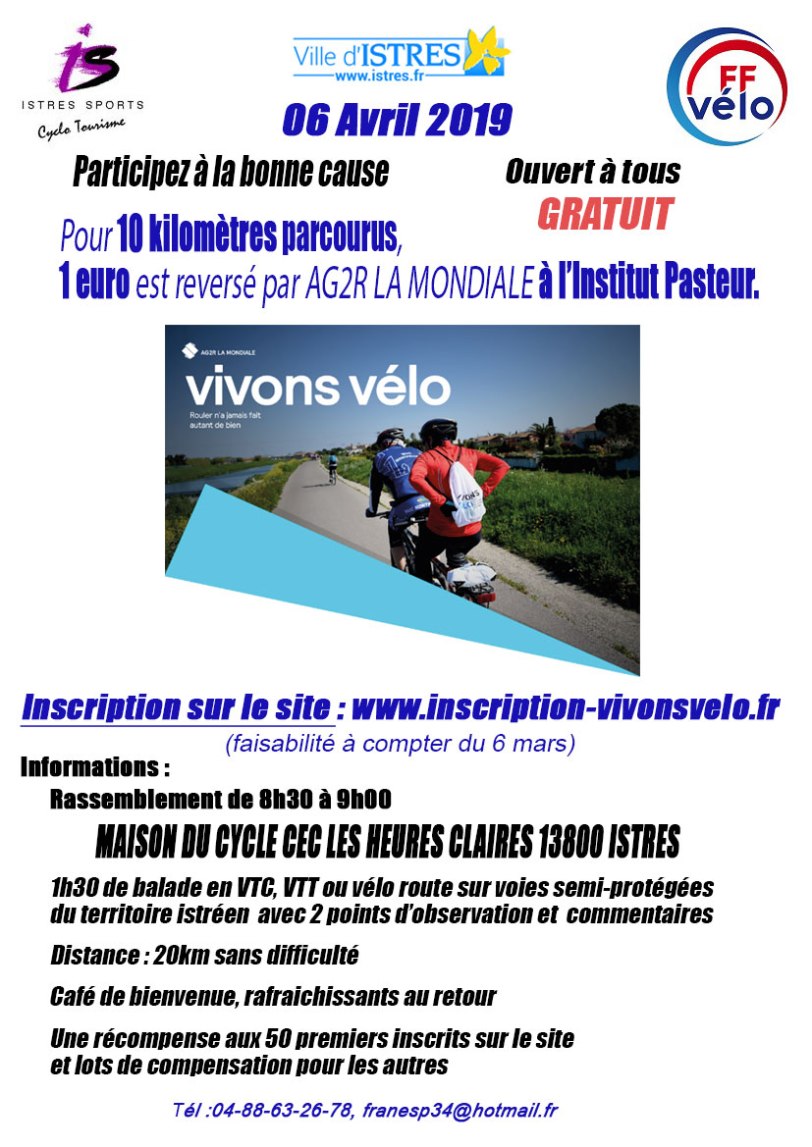 rando 6 avril pasteur